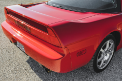 1998 Acura NSX in Formula Red over Black