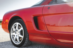 1998 Acura NSX in Formula Red over Black