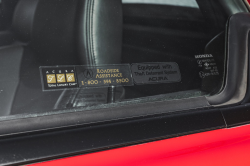 1998 Acura NSX in Formula Red over Black