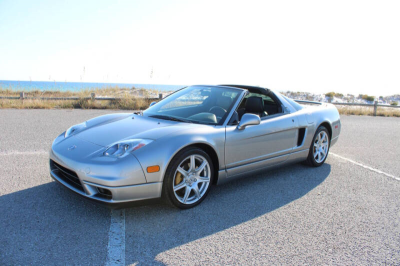 2002 Acura NSX in Sebring Silver over Black