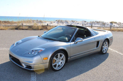 2002 Acura NSX in Sebring Silver over Black