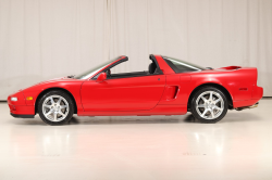 1997 Acura NSX in Formula Red over Black