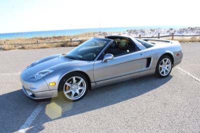 2002 Acura NSX in Sebring Silver over Black