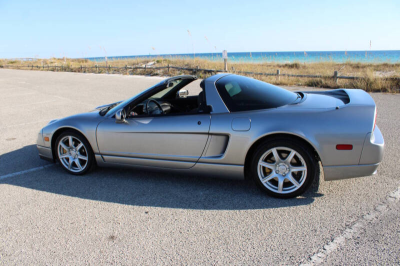 2002 Acura NSX in Sebring Silver over Black