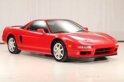 1997 Acura NSX in Formula Red over Black