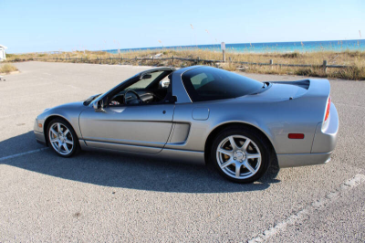 2002 Acura NSX in Sebring Silver over Black