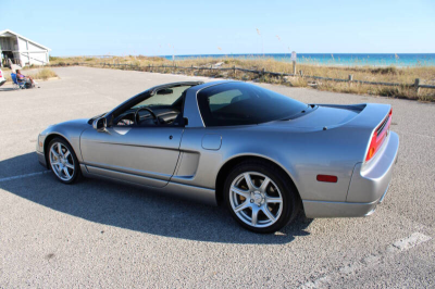 2002 Acura NSX in Sebring Silver over Black