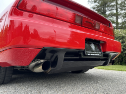 1997 Acura NSX in Formula Red over Black