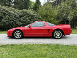 1997 Acura NSX in Formula Red over Black