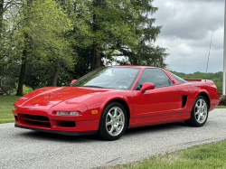 1997 Acura NSX in Formula Red over Black