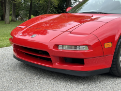 1997 Acura NSX in Formula Red over Black