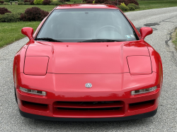 1997 Acura NSX in Formula Red over Black