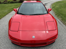 1997 Acura NSX in Formula Red over Black