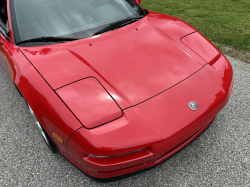 1997 Acura NSX in Formula Red over Black