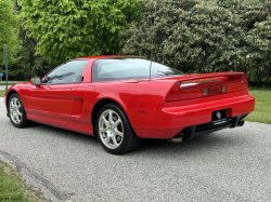 1997 Acura NSX in Formula Red over Black