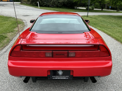 1997 Acura NSX in Formula Red over Black