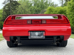 1997 Acura NSX in Formula Red over Black