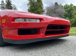 1997 Acura NSX in Formula Red over Black