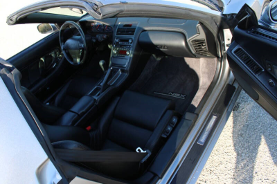 2002 Acura NSX in Sebring Silver over Black