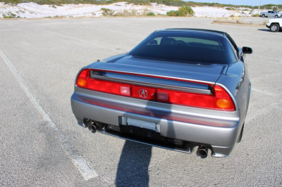 2002 Acura NSX in Sebring Silver over Black