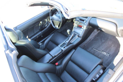 2002 Acura NSX in Sebring Silver over Black