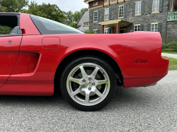 1997 Acura NSX in Formula Red over Black