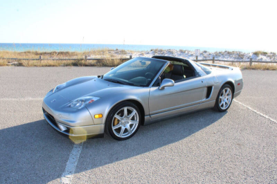 2002 Acura NSX in Sebring Silver over Black