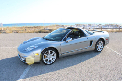 2002 Acura NSX in Sebring Silver over Black