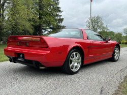 1997 Acura NSX in Formula Red over Black