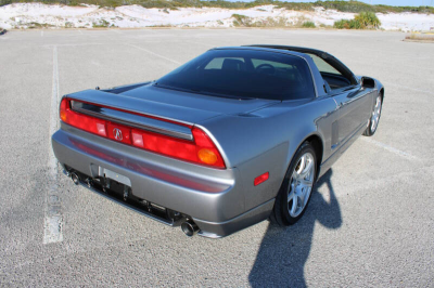 2002 Acura NSX in Sebring Silver over Black