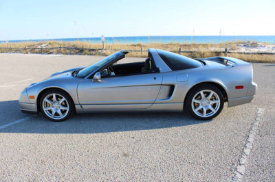 2002 Acura NSX in Sebring Silver over Black