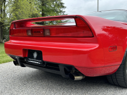 1997 Acura NSX in Formula Red over Black