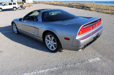 2002 Acura NSX in Sebring Silver over Black