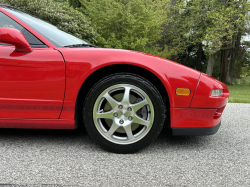 1997 Acura NSX in Formula Red over Black