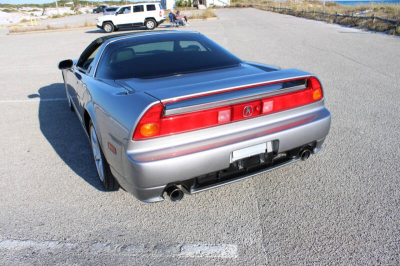 2002 Acura NSX in Sebring Silver over Black