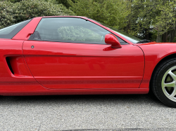 1997 Acura NSX in Formula Red over Black