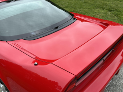 1997 Acura NSX in Formula Red over Black