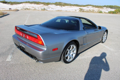2002 Acura NSX in Sebring Silver over Black