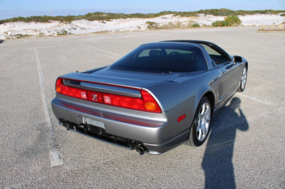 2002 Acura NSX in Sebring Silver over Black