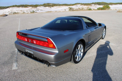 2002 Acura NSX in Sebring Silver over Black
