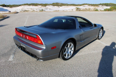 2002 Acura NSX in Sebring Silver over Black