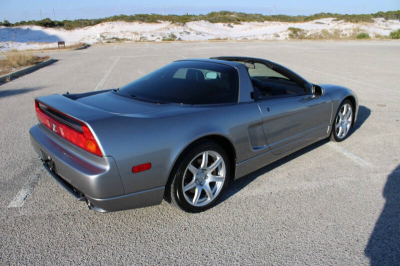2002 Acura NSX in Sebring Silver over Black