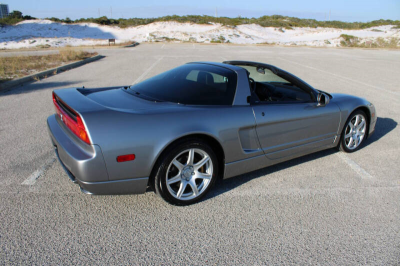 2002 Acura NSX in Sebring Silver over Black