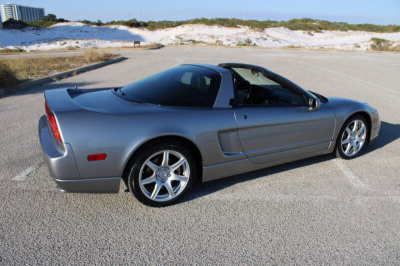 2002 Acura NSX in Sebring Silver over Black