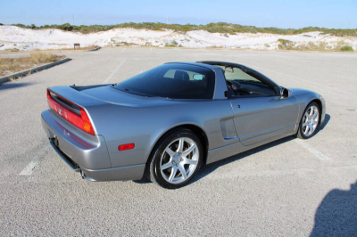 2002 Acura NSX in Sebring Silver over Black