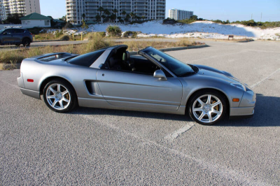 2002 Acura NSX in Sebring Silver over Black