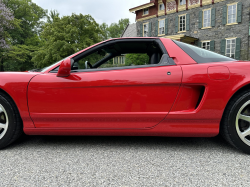 1997 Acura NSX in Formula Red over Black