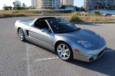 2002 Acura NSX in Sebring Silver over Black