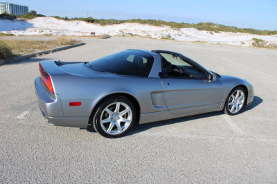 2002 Acura NSX in Sebring Silver over Black