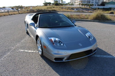 2002 Acura NSX in Sebring Silver over Black